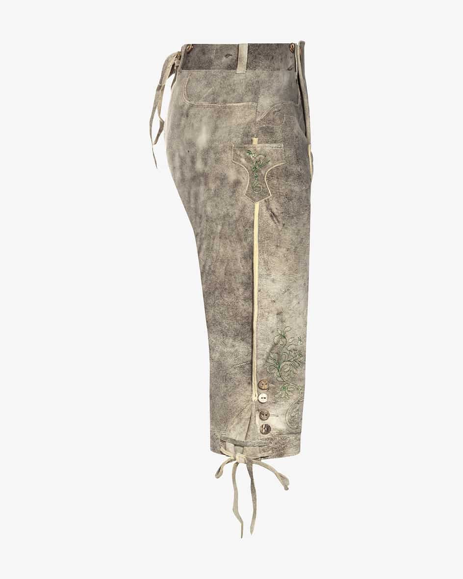 Meindl Zillertal Trachten-Kniebundhose Aus Hirschleder