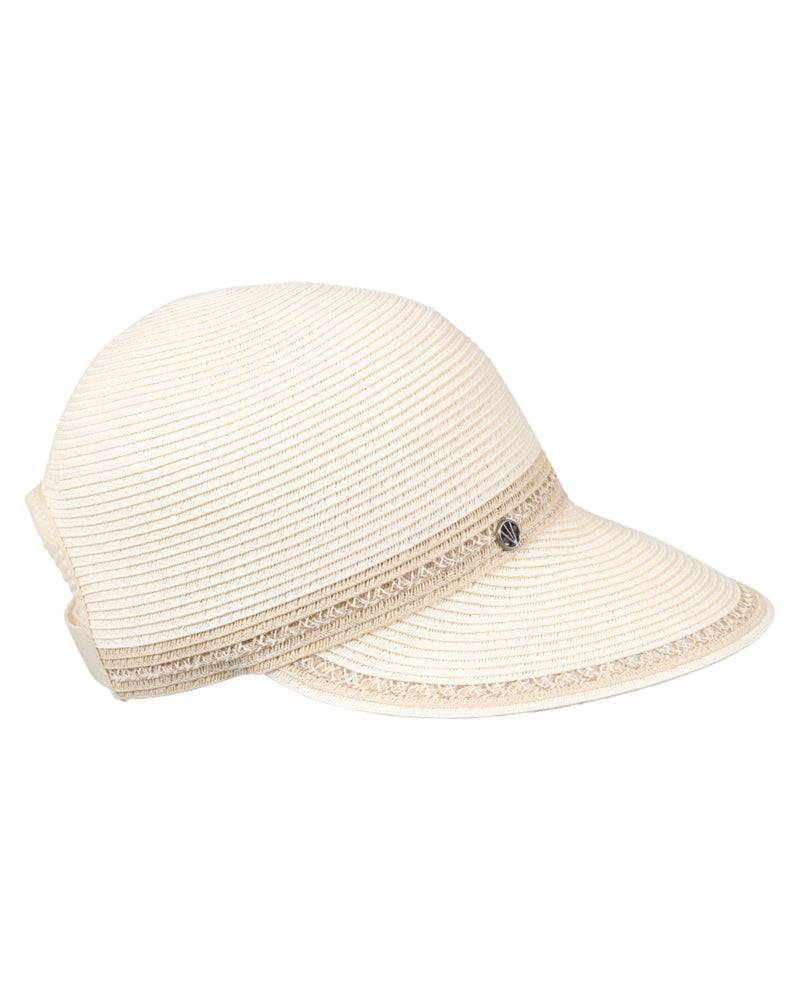 Loevenich Baseball Cap Aus Softer Melange Papierborte-Creme-Natur