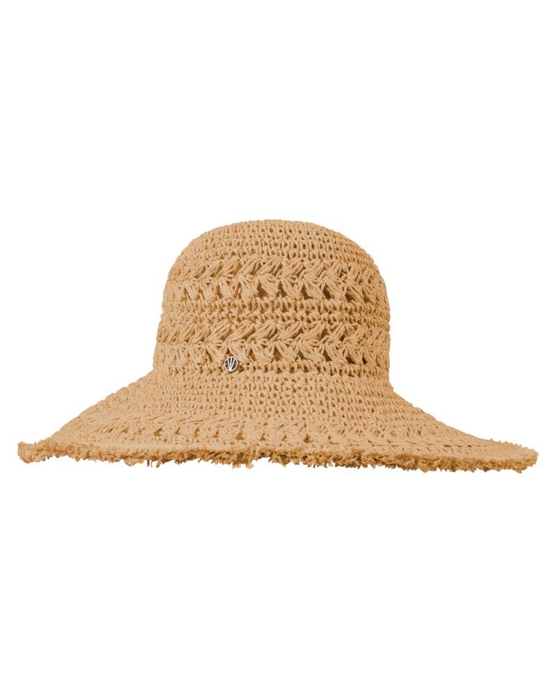 Loevenich Gehäkelte Papierglocke Mit Fransenrand-camel