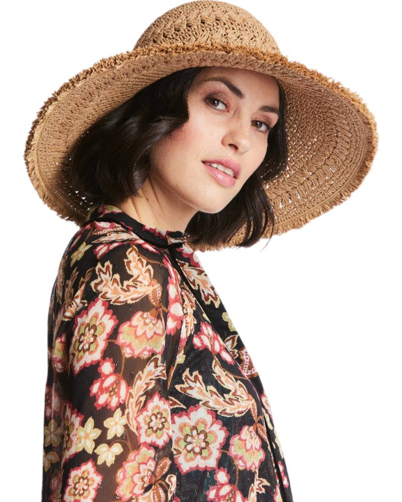 Loevenich Gehäkelte Papierglocke Mit Fransenrand-camel