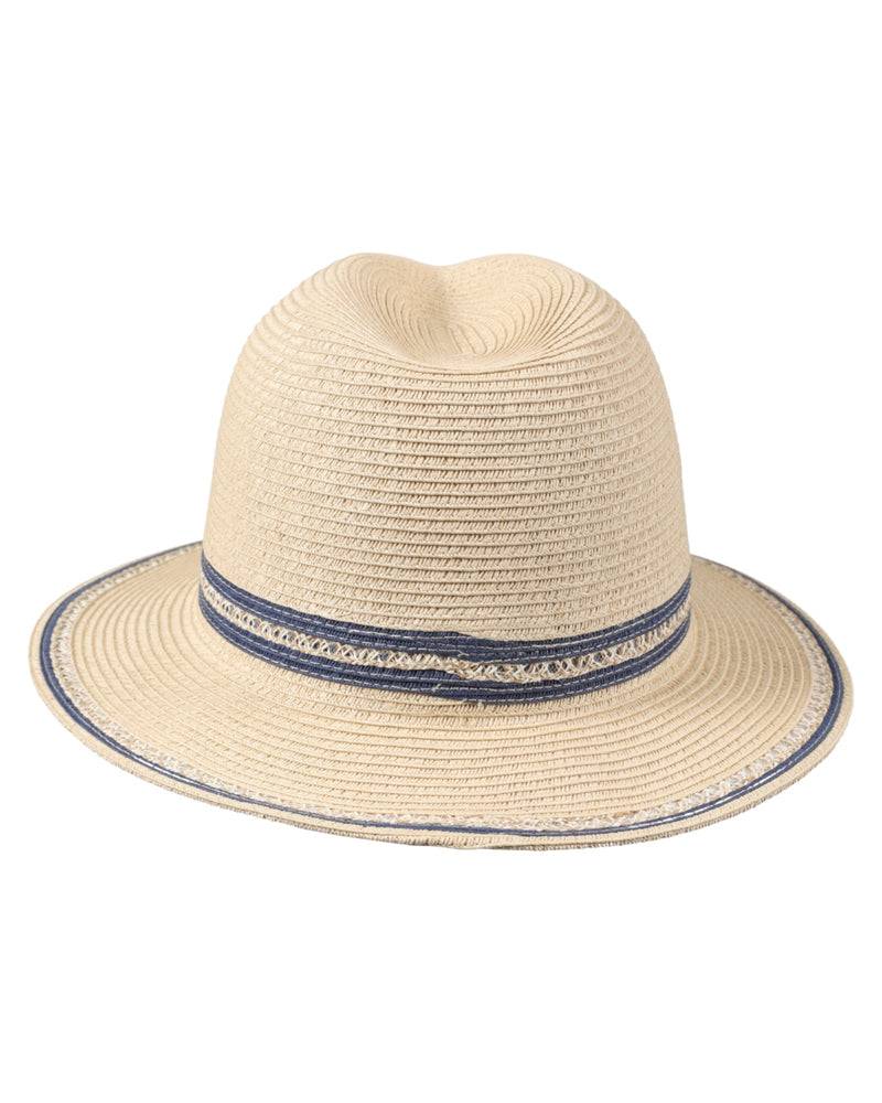 Loevenich Fedora-Natur-Blau