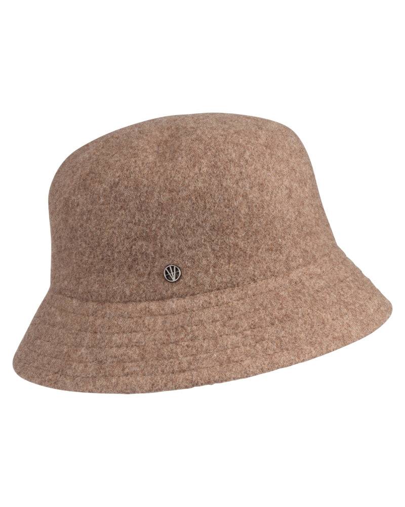 Loevenich Fischerhut Aus Wolle-Kamel Meliert