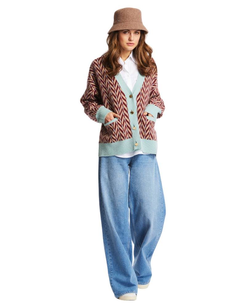 Loevenich Fischerhut Aus Wolle-Kamel Meliert