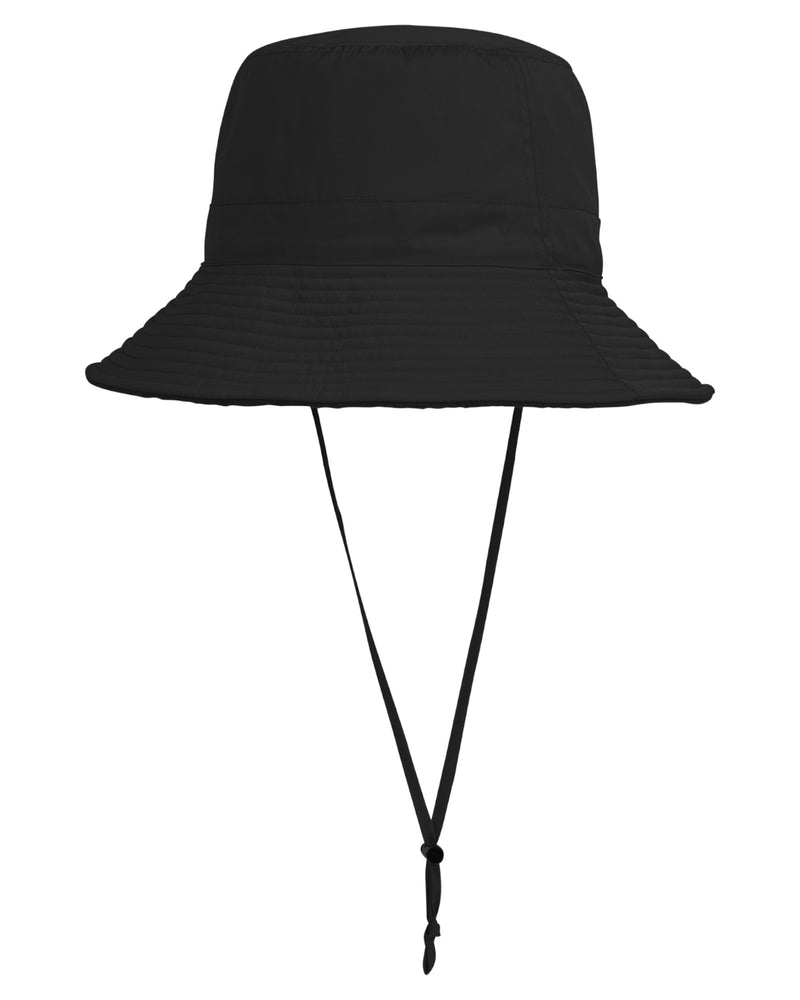 Loevenich Großer Regenhut Mit Zugband - Schwarz