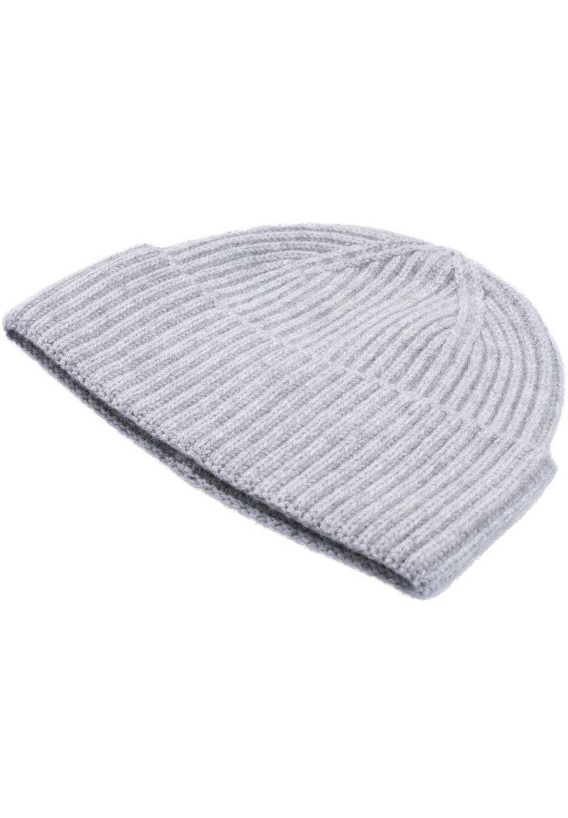 Loevenich Kaschmir-Mütze - Silber Meliert