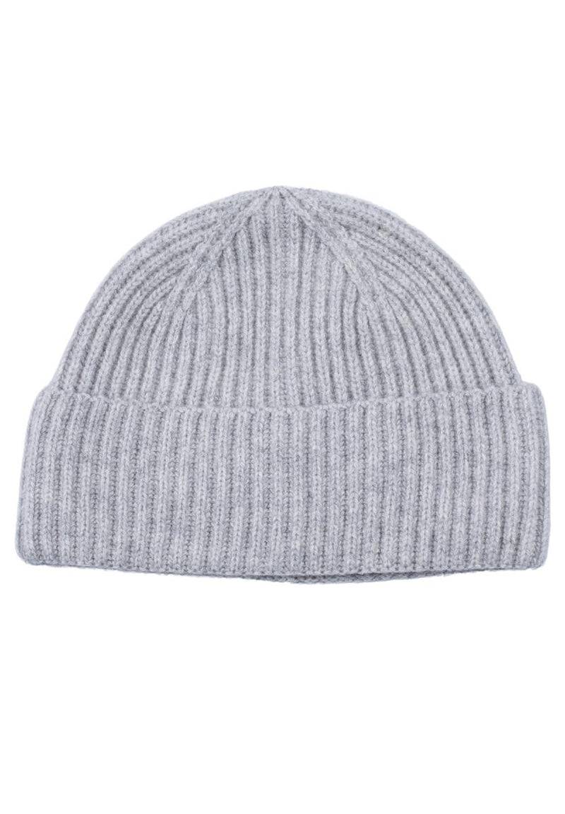 Loevenich Kaschmir-Mütze - Silber Meliert