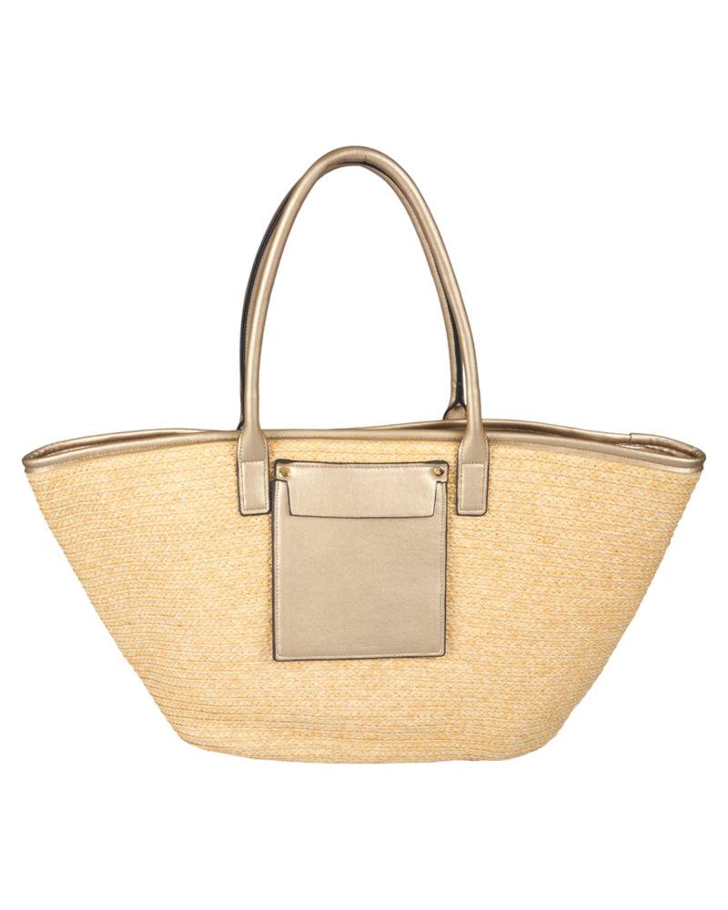 Loevenich Korbtasche-Gold