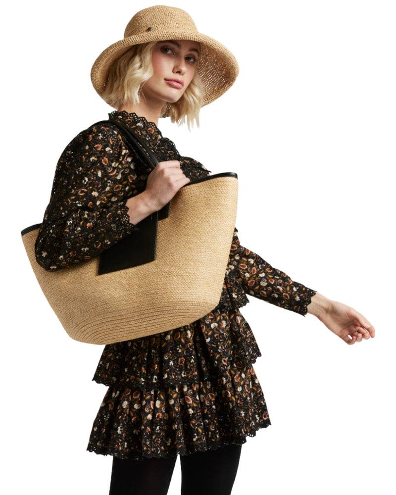 Loevenich Korbtasche-Schwarz