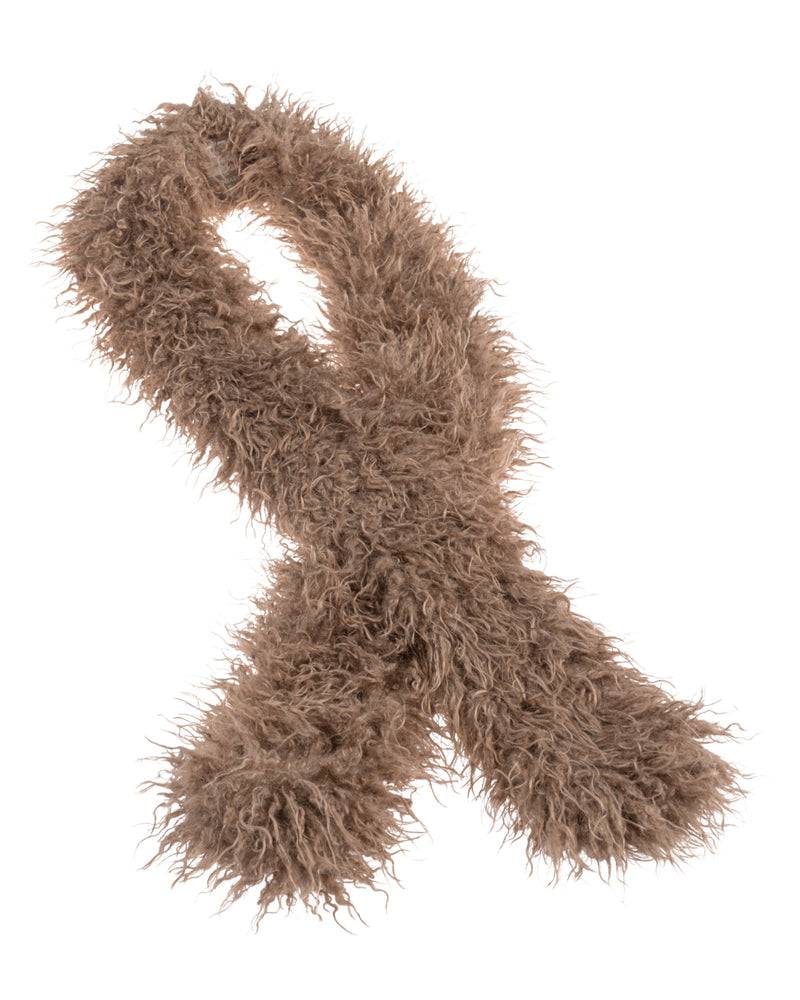 Loevenich Kunstpelzschal - Nougat