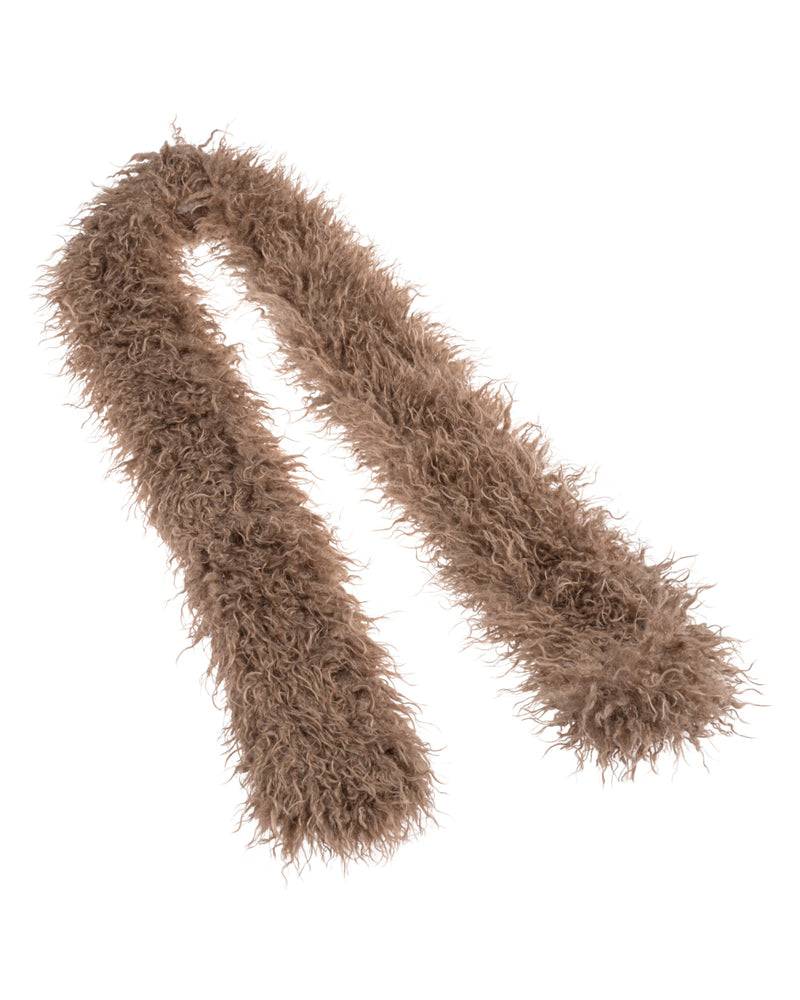 Loevenich Kunstpelzschal - Nougat