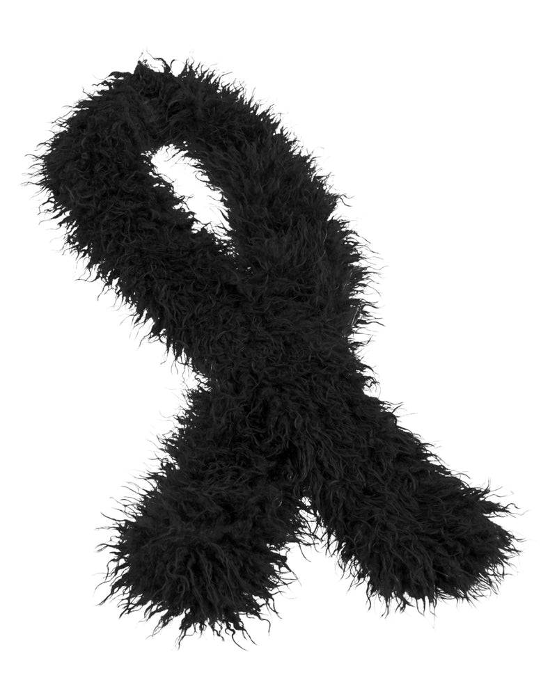 Loevenich Kunstpelzschal - Schwarz