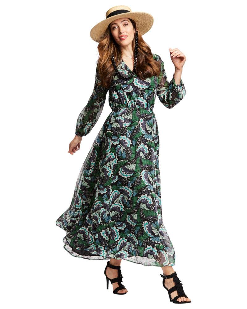 Loevenich Matelot-Strohhut mit Kette-Natur-Schwarz