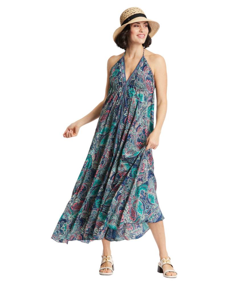 Loevenich Loevenich Medium Raffia-Glocke Mit Schwarzem Ripsband