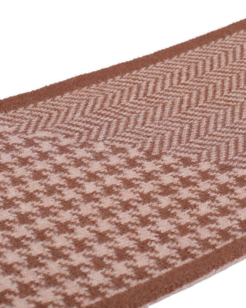 Loevenich Schal 2'farbig - Puder-Cognac