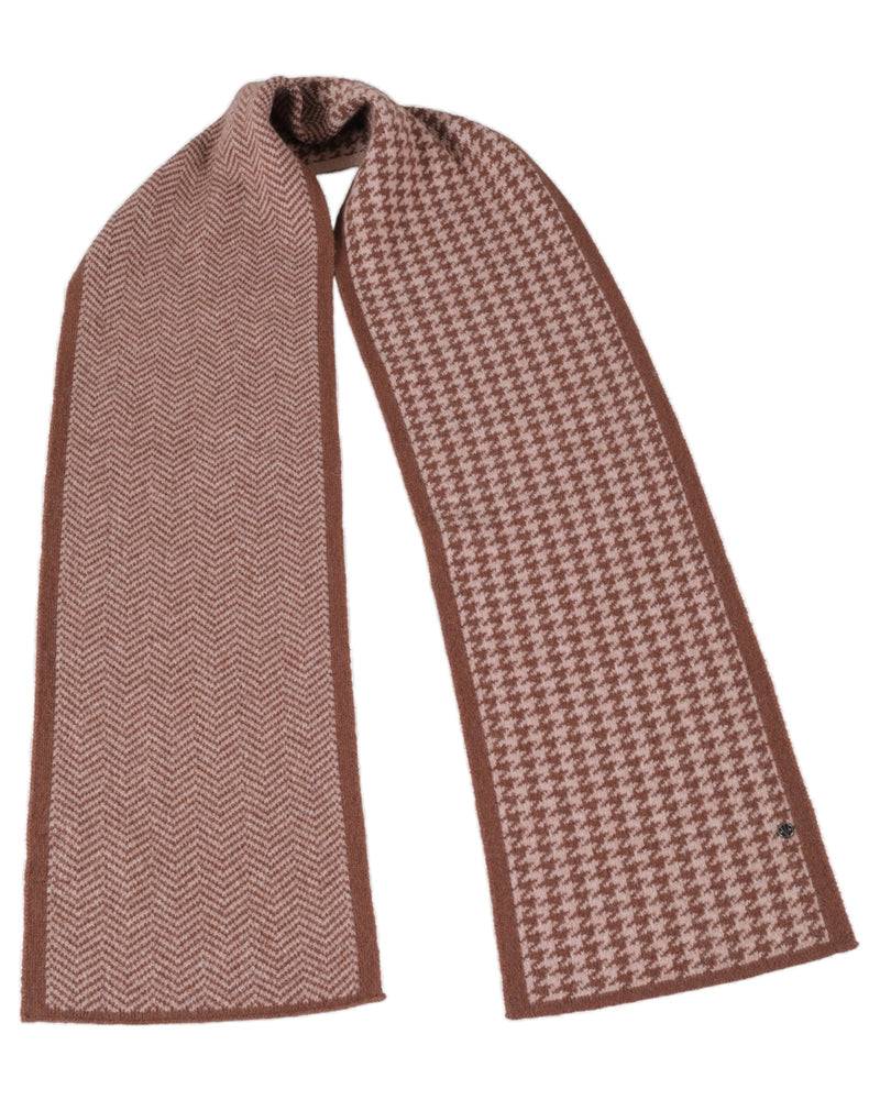 Loevenich Schal 2'farbig - Puder-Cognac