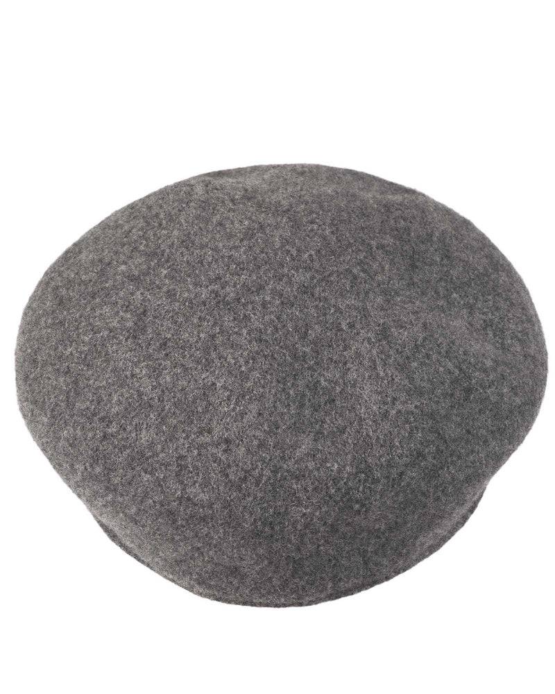 Loevenich Schirmkappe Aus Wolle - Anthrazit Meliert