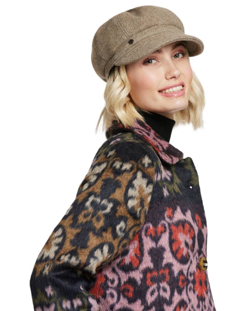 Loevenich Schirmmütze - Kamel meliert