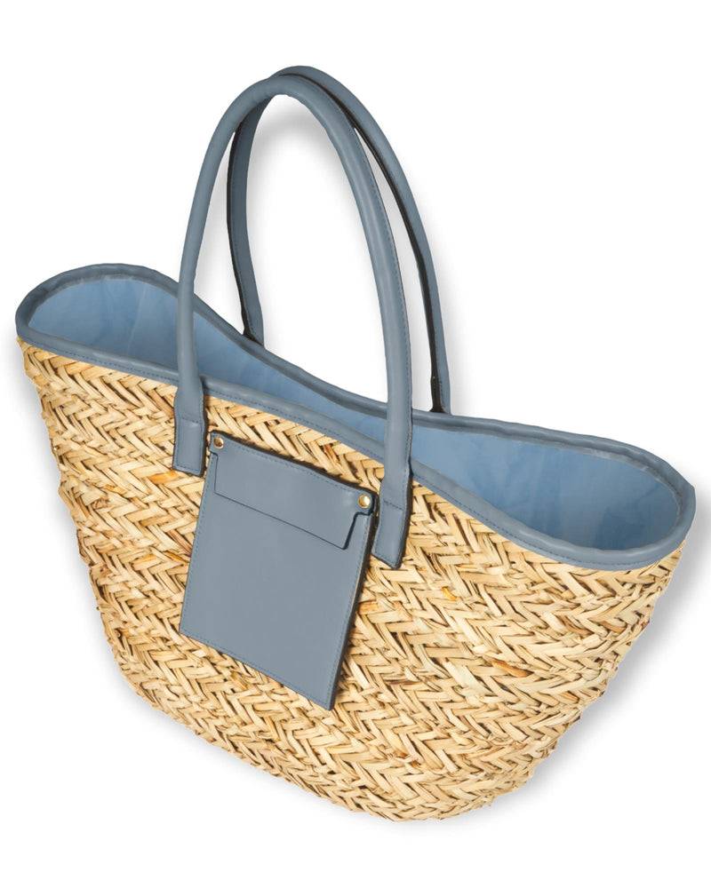 Loevenich Set: Sommer-Fedora Plus Korbtasche