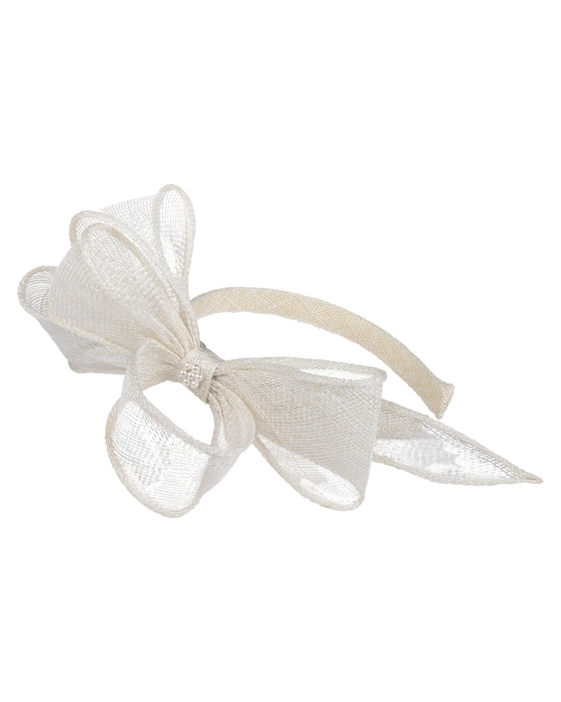 Loevenich Sinamaye Fascinator-Creme