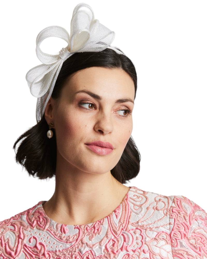 Loevenich Sinamaye Fascinator-Creme