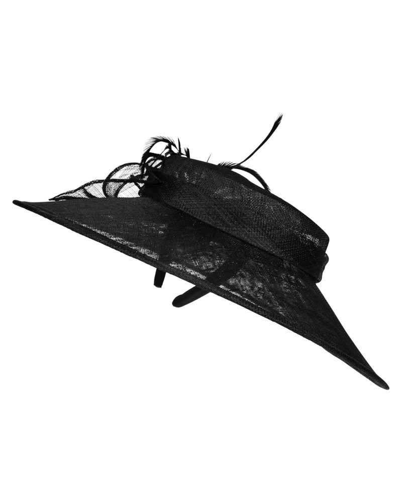 Loevenich Sinamaye Fascinator-Schwarz