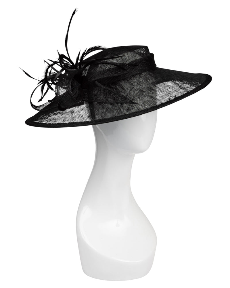 Loevenich Sinamaye Fascinator-Schwarz