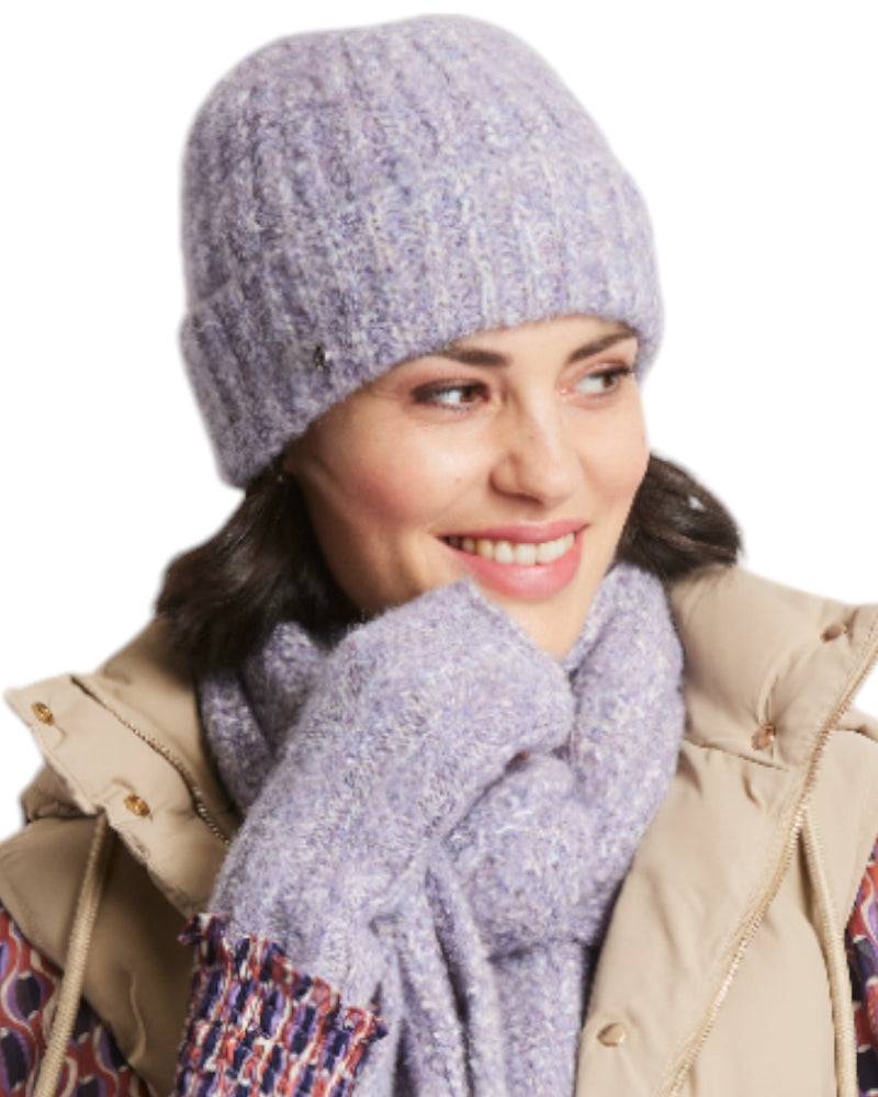 Loevenich Strickmütze - Multi Violett