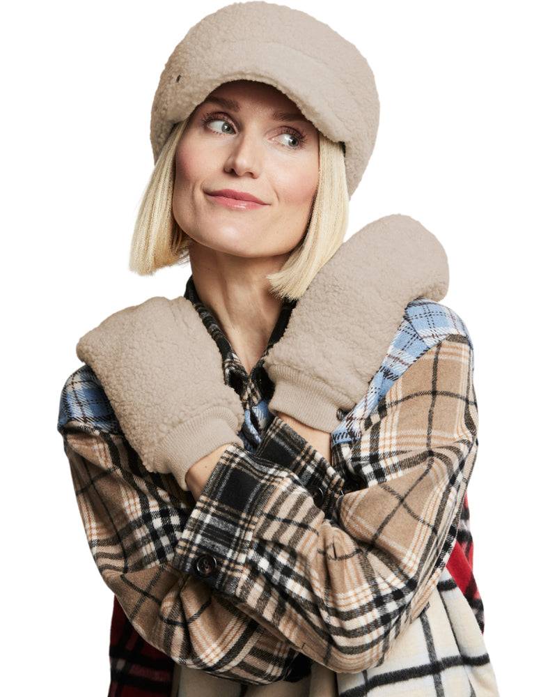 Loevenich Teddy Fäustlinge - Beige