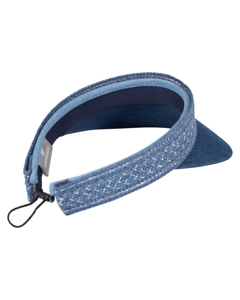 Loevenich Visor Mit Flechtband-Multi Denim