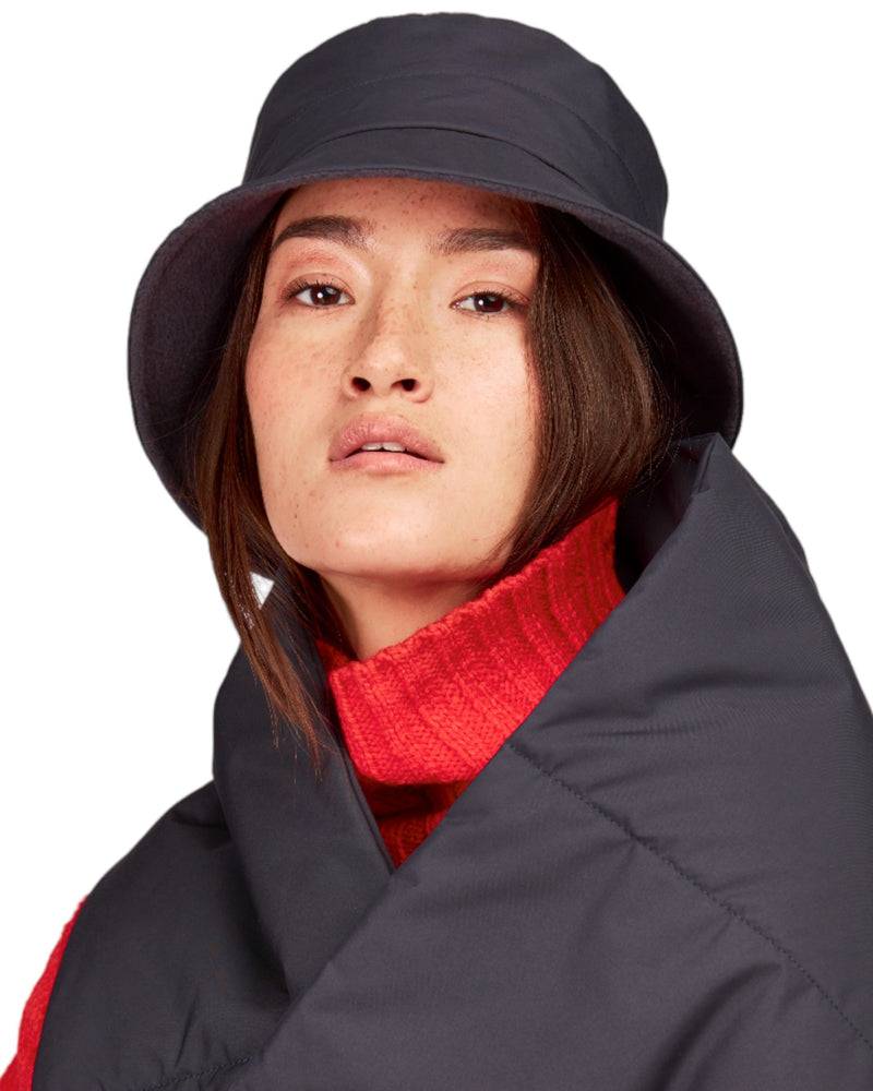 Loevenich Regenhut mit PolarSoft® Fleece-Futter - Marine