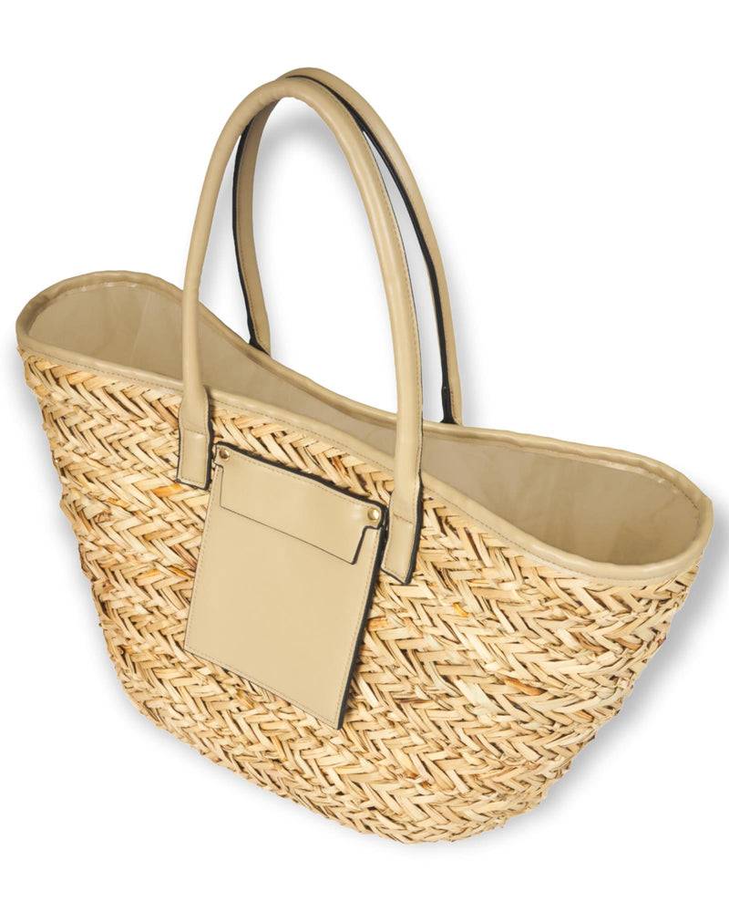 Loevenich Set: Hochwertiger Sommerhut Plus Korbtasche