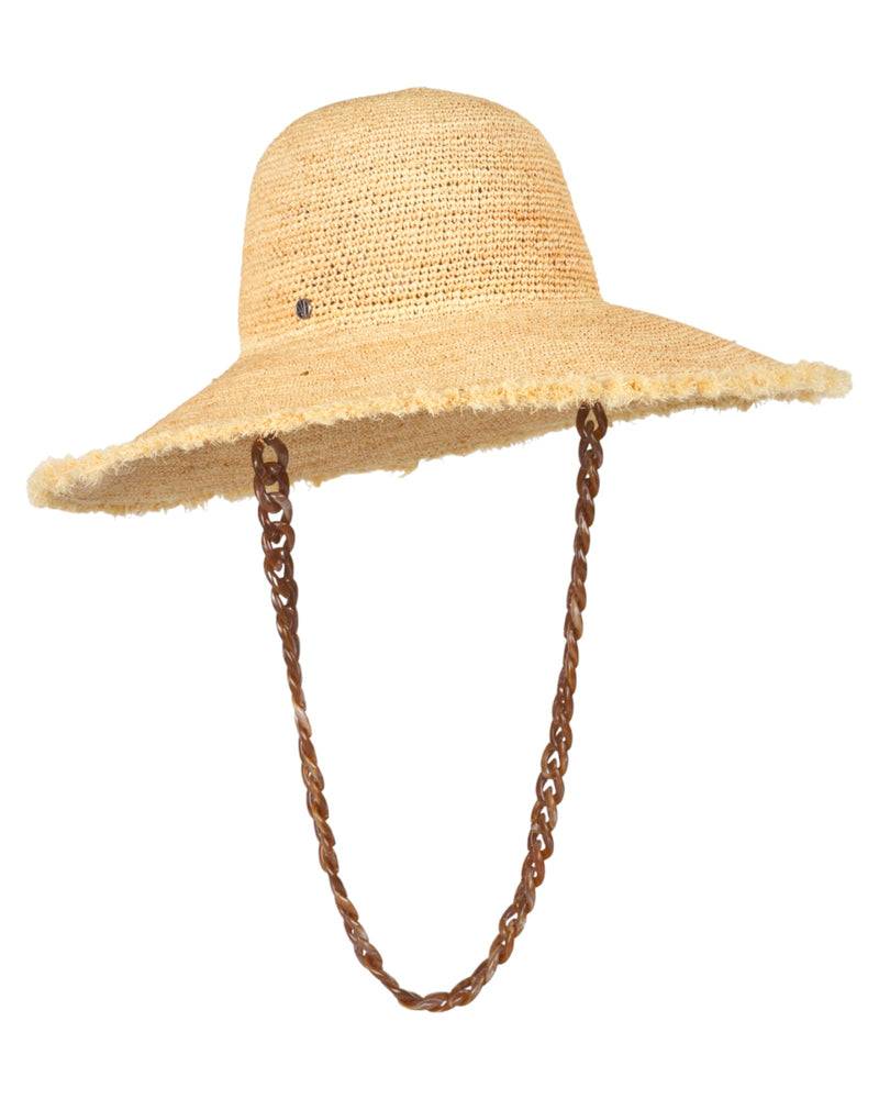 Loevenich Urlaubsflair Strohhut Mit Abnehmbarer Kette