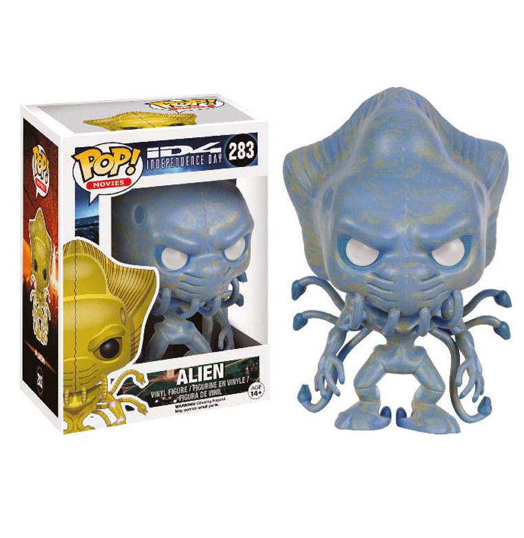 Logoshirt Alien - Weisse Augen - ID4 - Independece Day - 283 - Funko POP! Movies - Vinylfigur