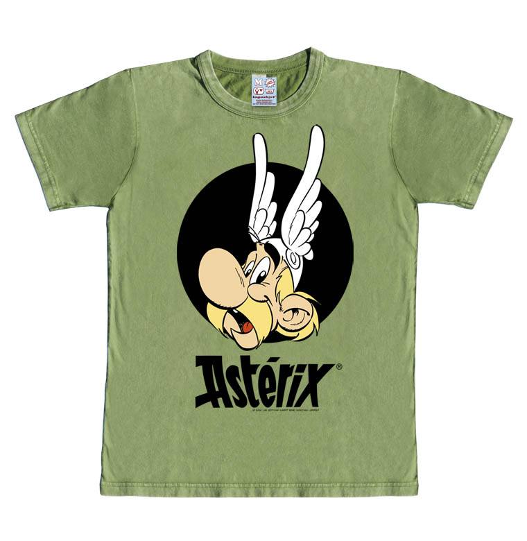 Logoshirt Asterix & Obelix - Asterix - Portrait - T-Shirt Vintage Print - Damen