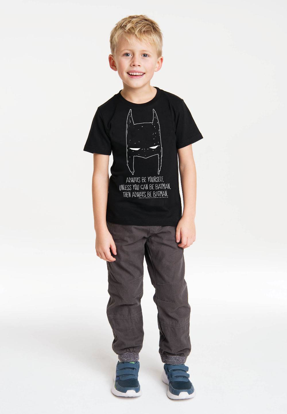 Logoshirt Batman - Always Be Yourself - DC Comics - Bio - T-Shirt Print - Kinder