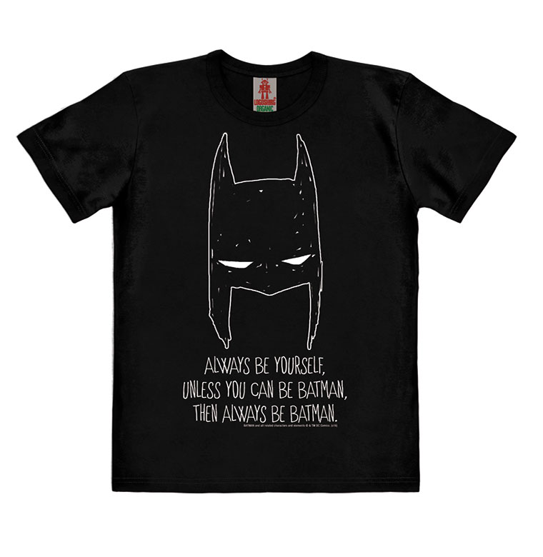 Logoshirt Batman - Always Be Yourself - DC Comics - Bio - T-Shirt Print - Kinder