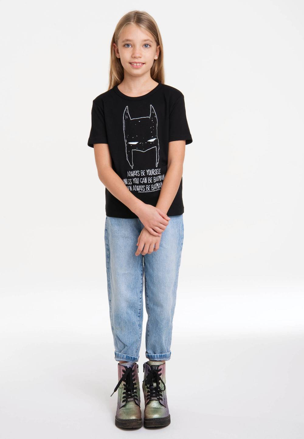 Logoshirt Batman - Always Be Yourself - DC Comics - T-Shirt Print - Kinder