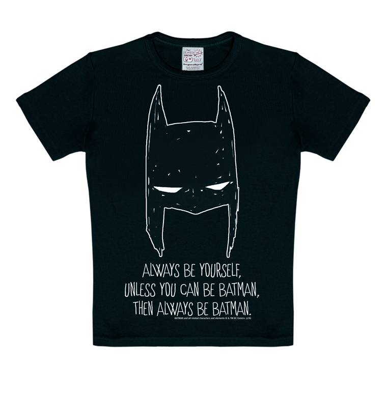 Logoshirt Batman - Always Be Yourself - DC Comics - T-Shirt Print - Kinder