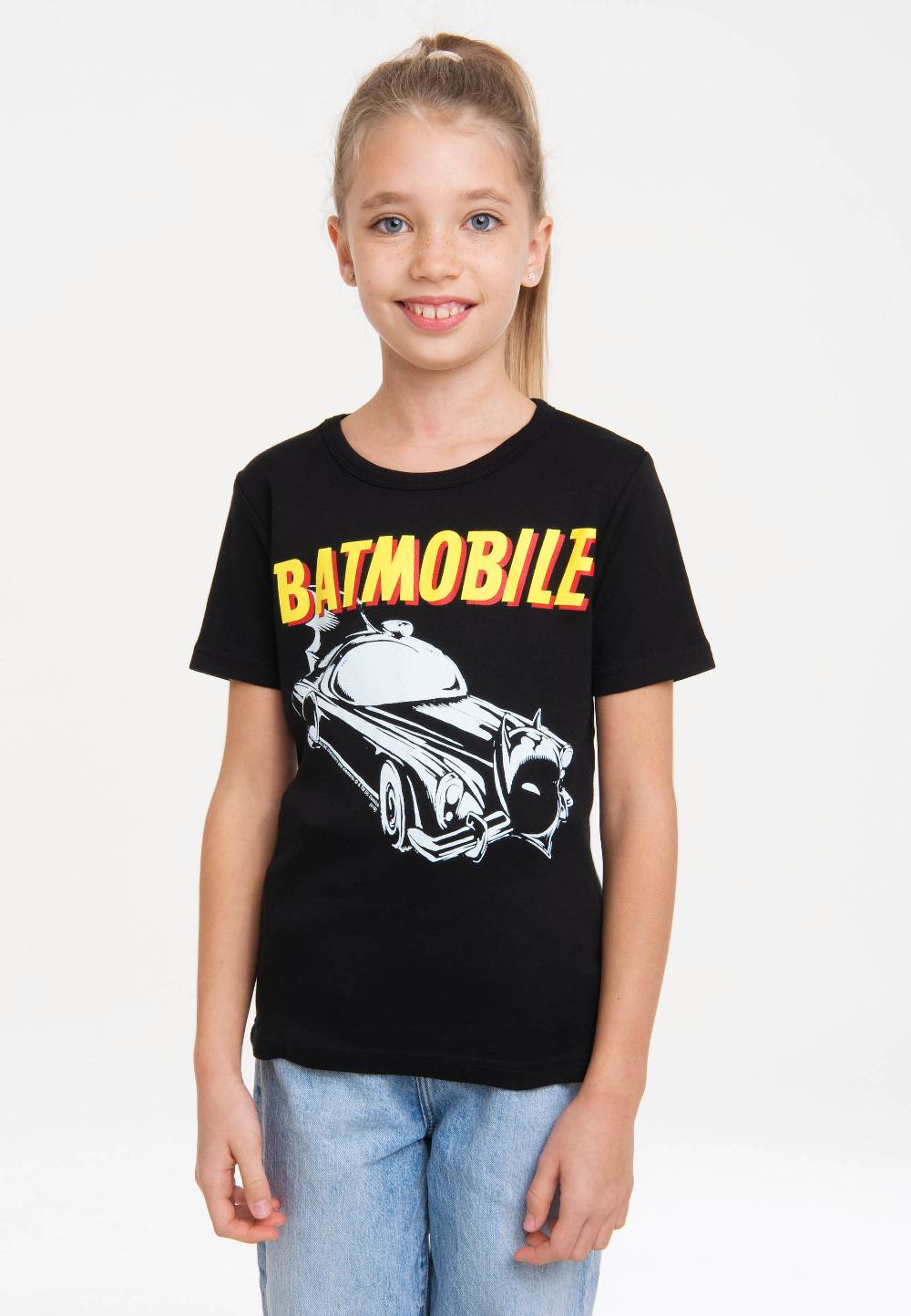 Logoshirt Batman - Batmobile - DC Comics - T-Shirt Print - Kinder