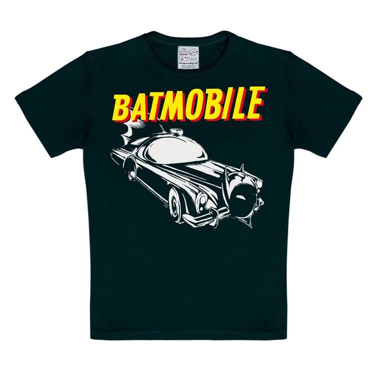 Logoshirt Batman - Batmobile - DC Comics - T-Shirt Print - Kinder