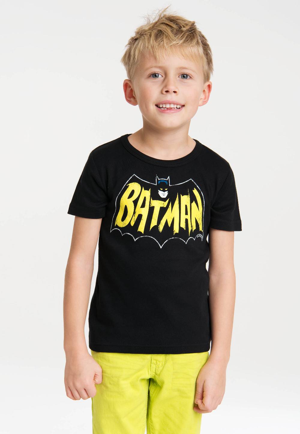 Logoshirt Batman - Fledermaus - DC Comics - T-Shirt Print - Kinder