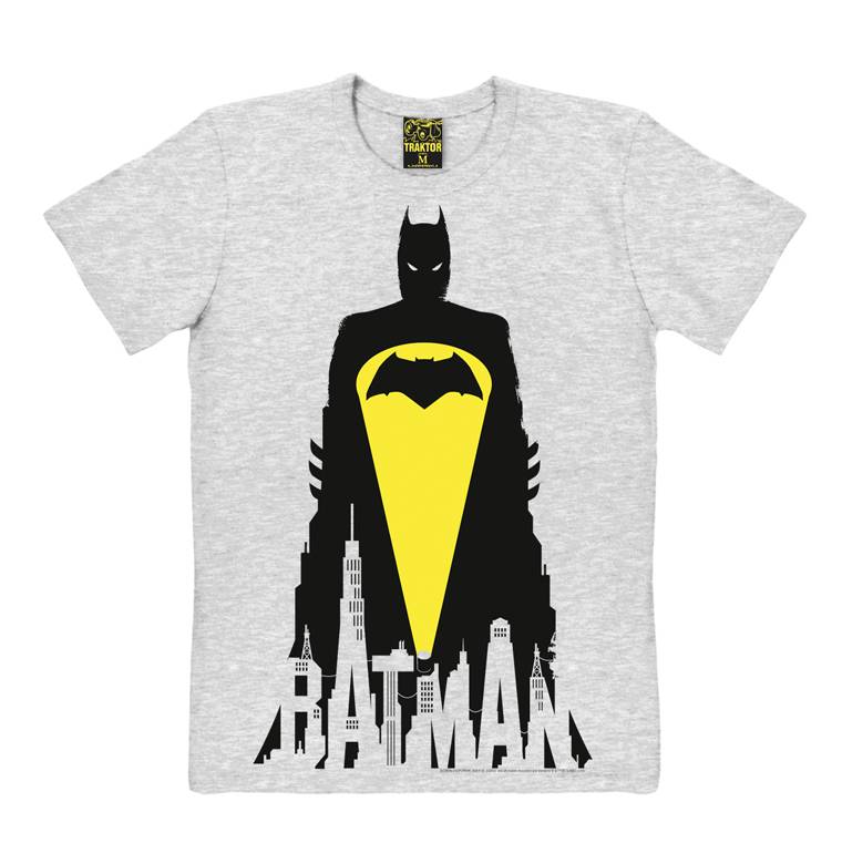 Logoshirt Batman - Gotham City - Skyline - DC Comics - T-Shirt Print Logoshirt Batman - Gotham City - Skyline - DC Comics - T-Shirt Print