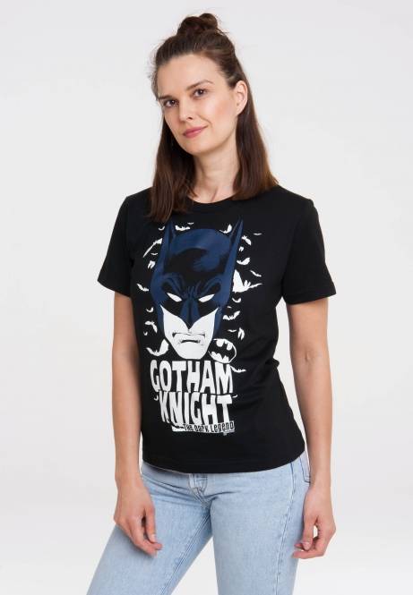 Logoshirt Batman - Gotham Knight - DC Comics - T-Shirt Print - Damen