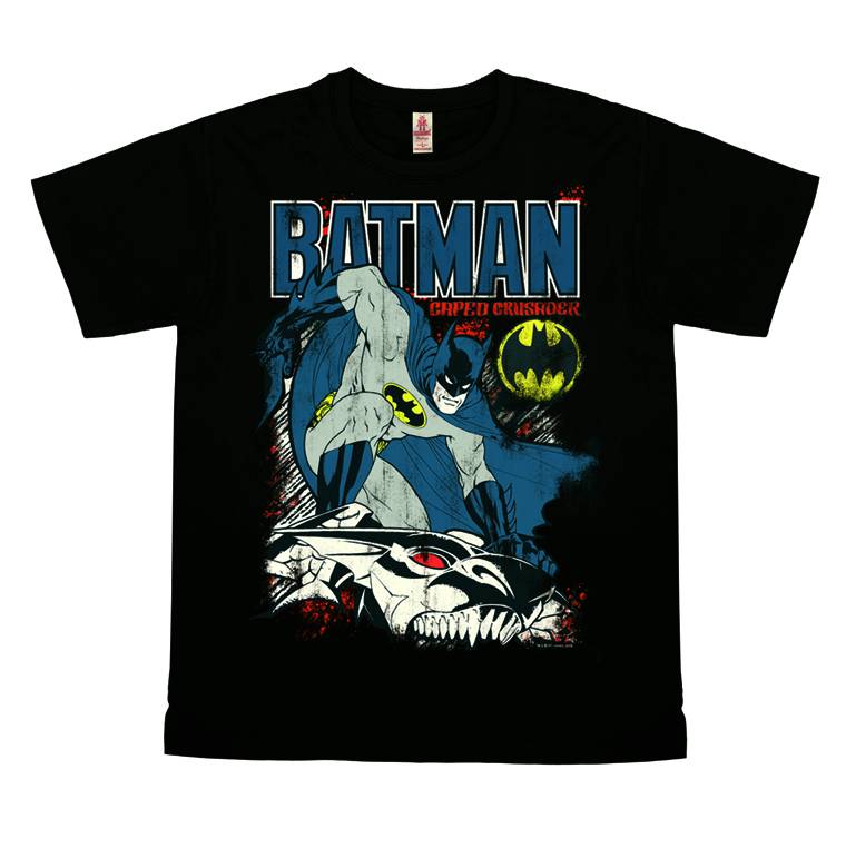 Logoshirt Batman - Jäger - DC Comics - T-Shirt Vintage - Print - Herren