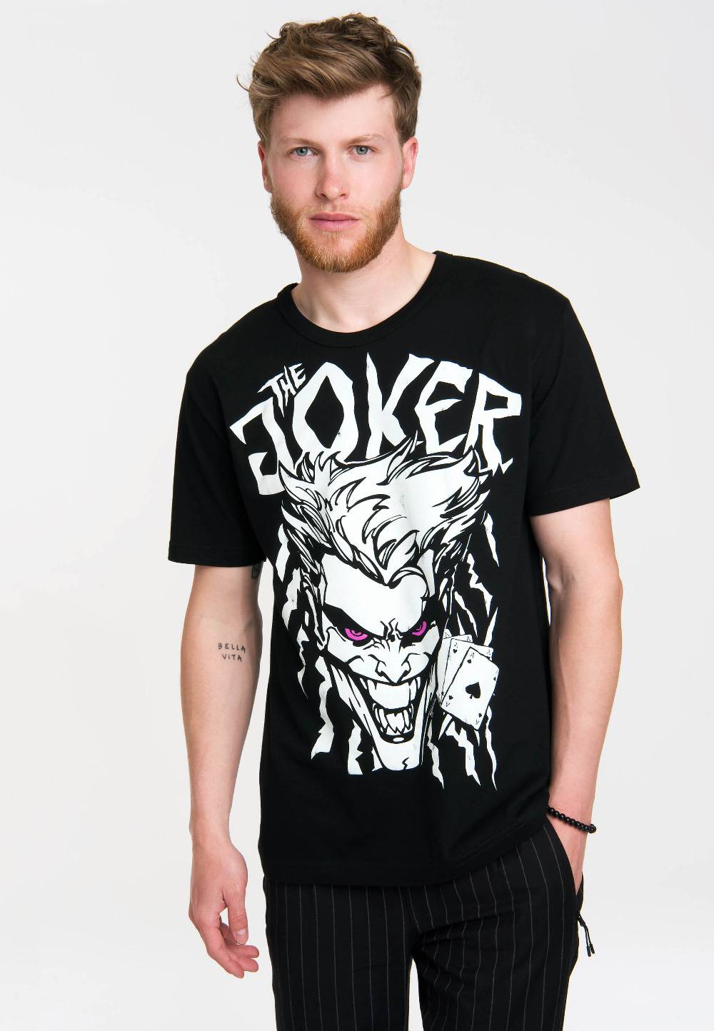Logoshirt Batman - Joker - Aces - DC Comics - T-Shirt Print - Herren