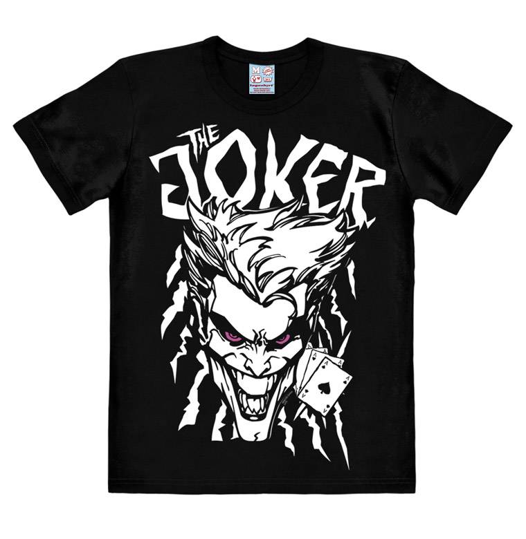 Logoshirt Batman - Joker - Aces - DC Comics - T-Shirt Print - Herren