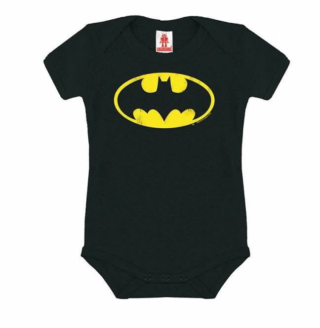 Logoshirt Batman - Logo - DC Comics - Baby Body - Strampler