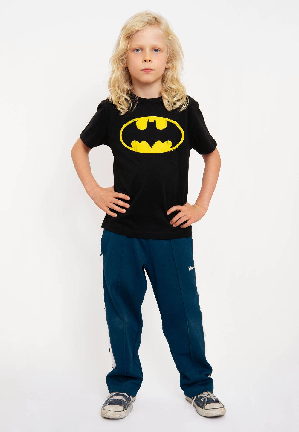 Logoshirt Batman - Logo - DC Comics - Bio - T-Shirt Print - Kinder