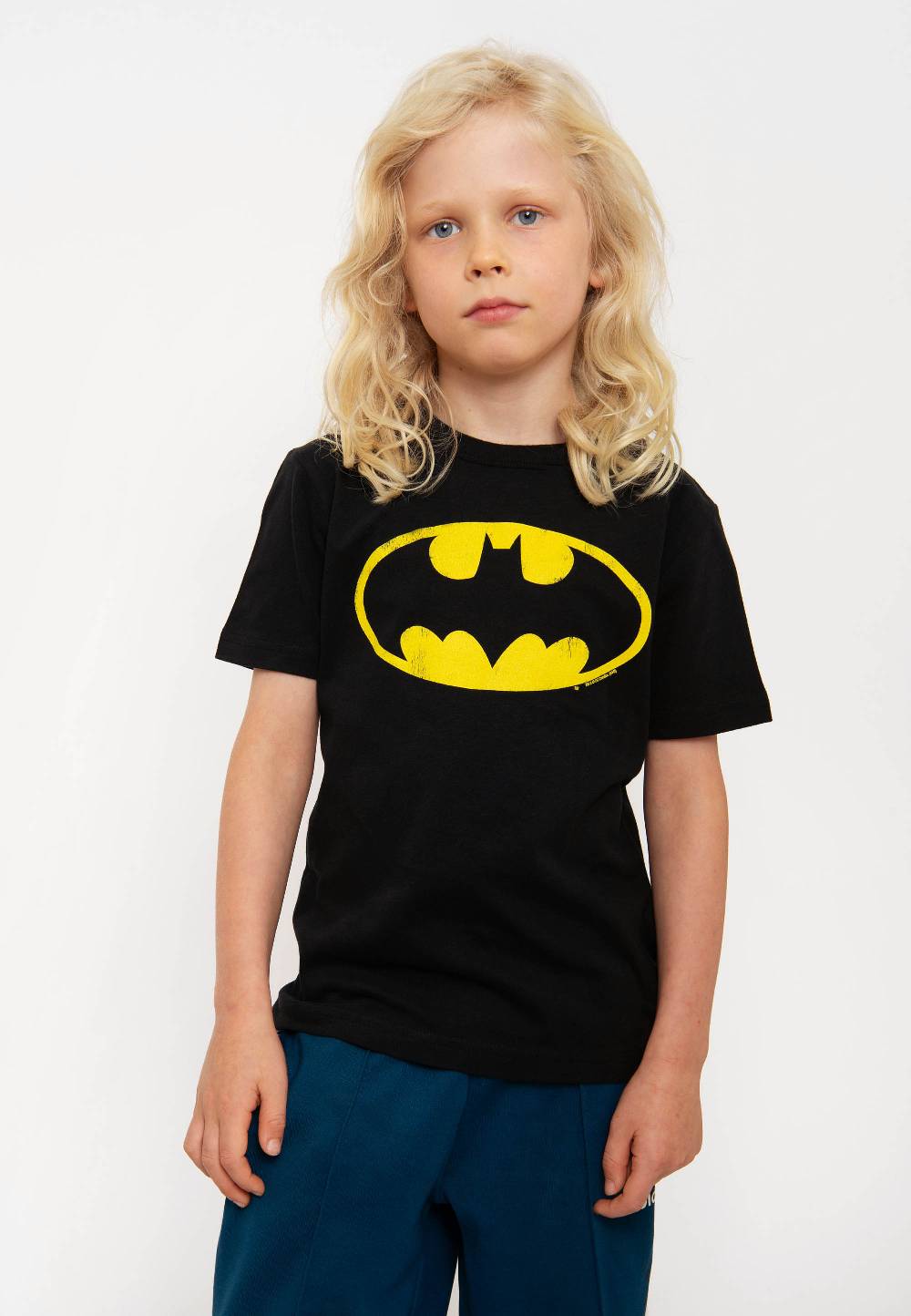 Logoshirt Batman - Logo - DC Comics - Bio - T-Shirt Print - Kinder