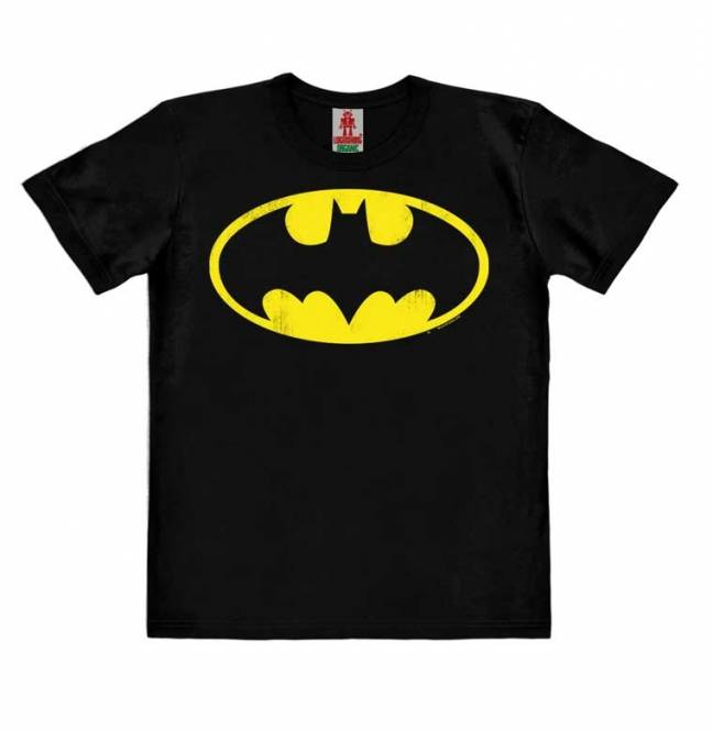 Logoshirt Batman - Logo - DC Comics - Bio - T-Shirt Print - Kinder